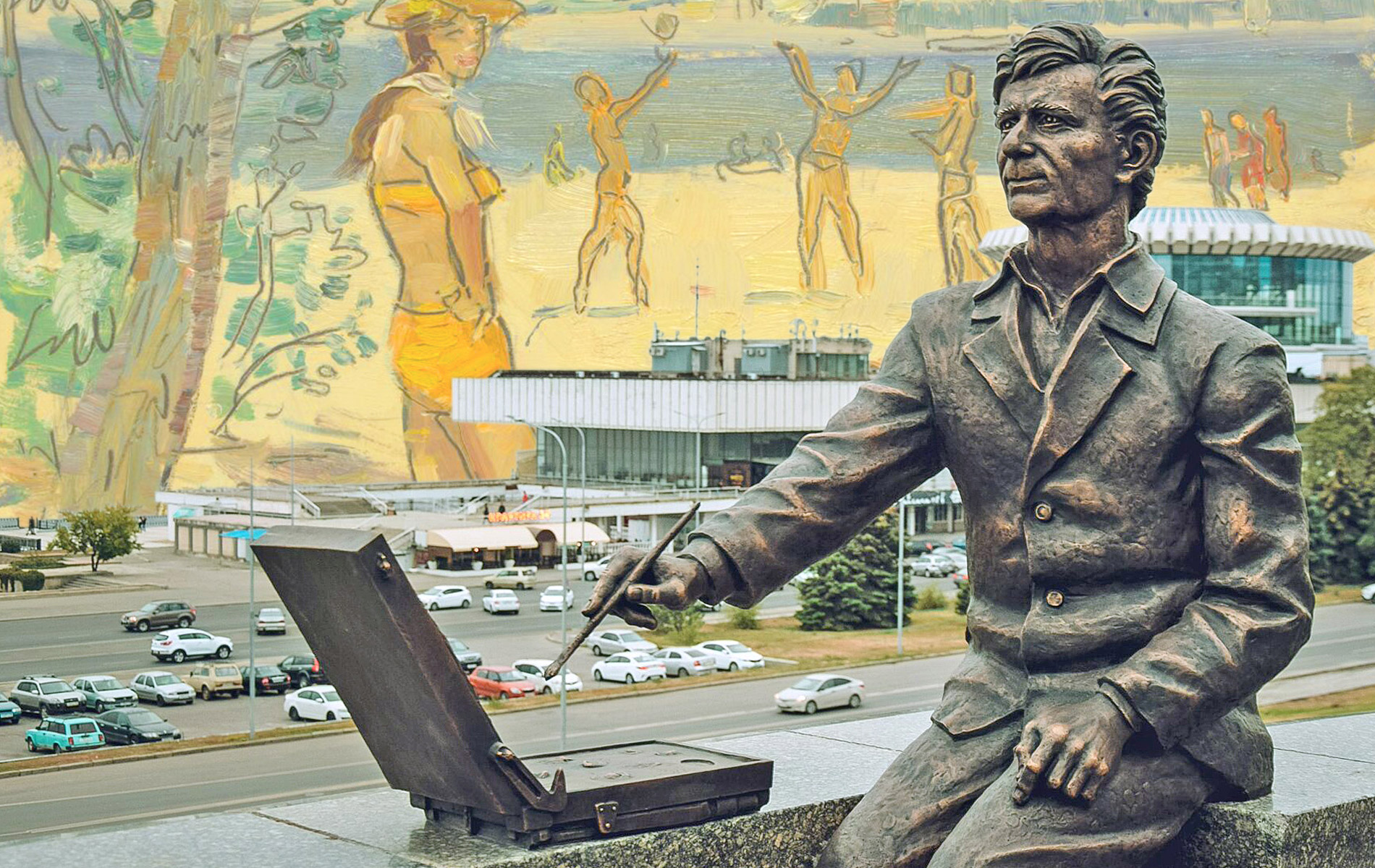 Памятник художнику