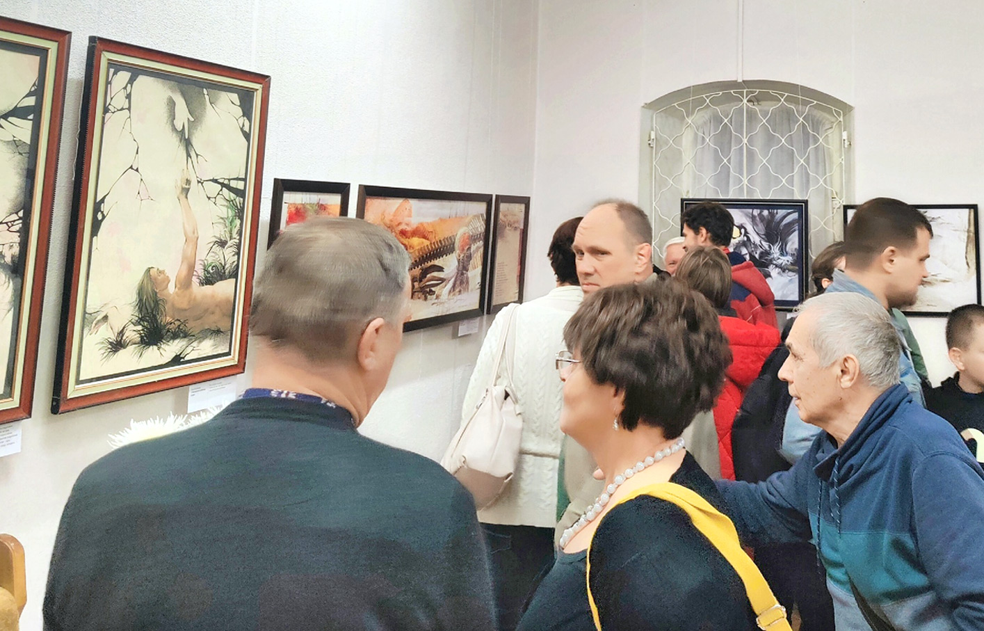 Открытие выставки «Диалоги»