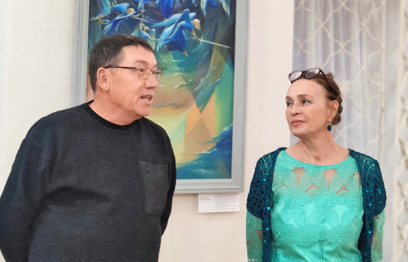 Открытие выставки «Диалоги»